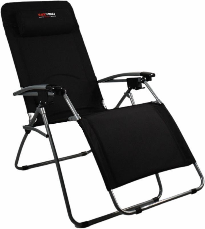 BlackWolf Recliner Chair Quick Fold - Jet Black