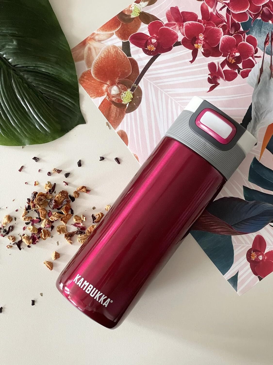 Travel Mug Stainless Steel - BlackBerry - Free shipping