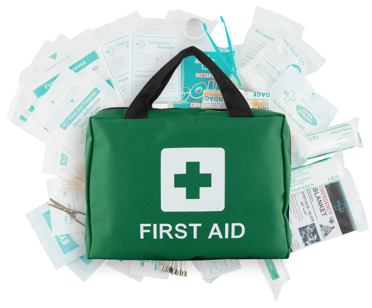 210 PCS Emergency First Aid Kit - Free shipping