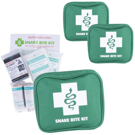 2x9 Piece Australian Snake Bite First Aid Kit - Free shipping
