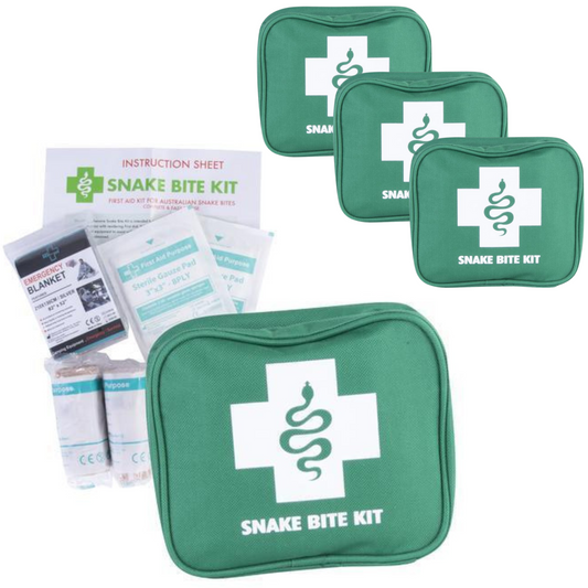 3x9 Piece Australian Snake Bite First Aid Kit - Free shipping