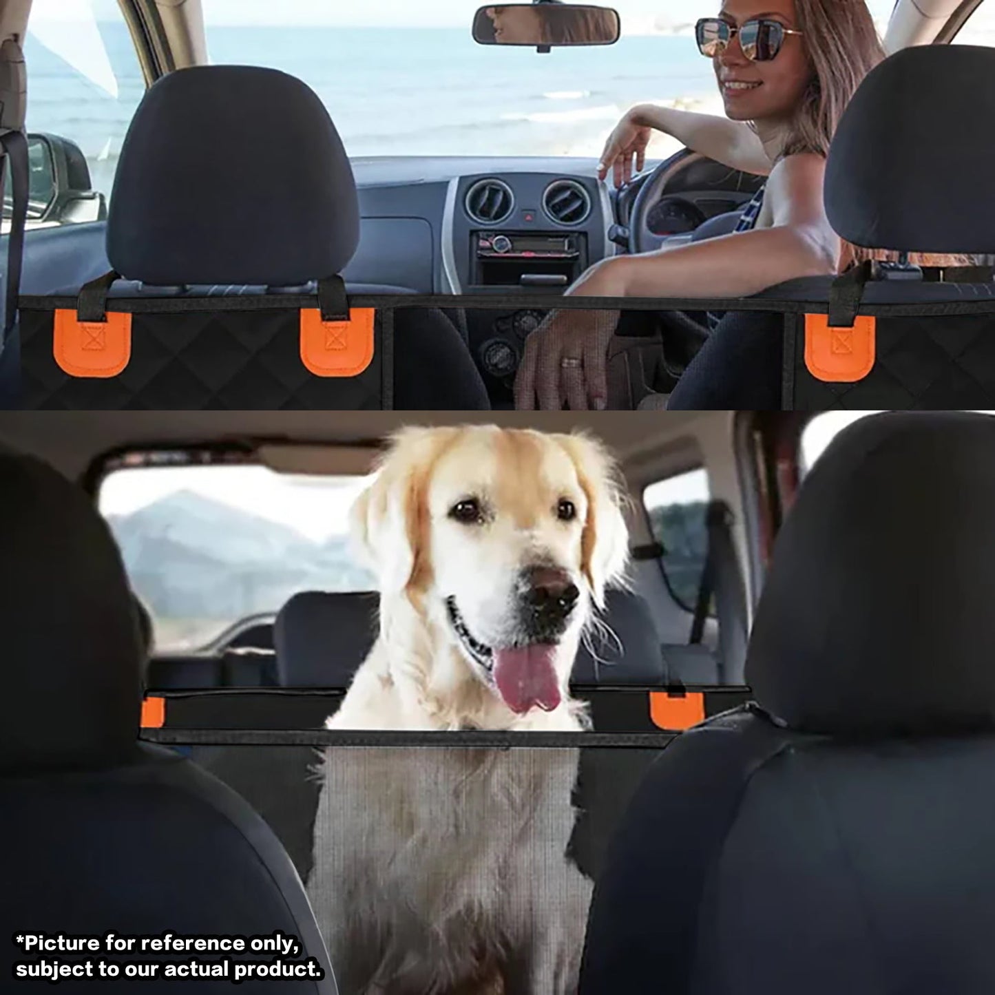 Dog car seat - back seat protector - free shipping