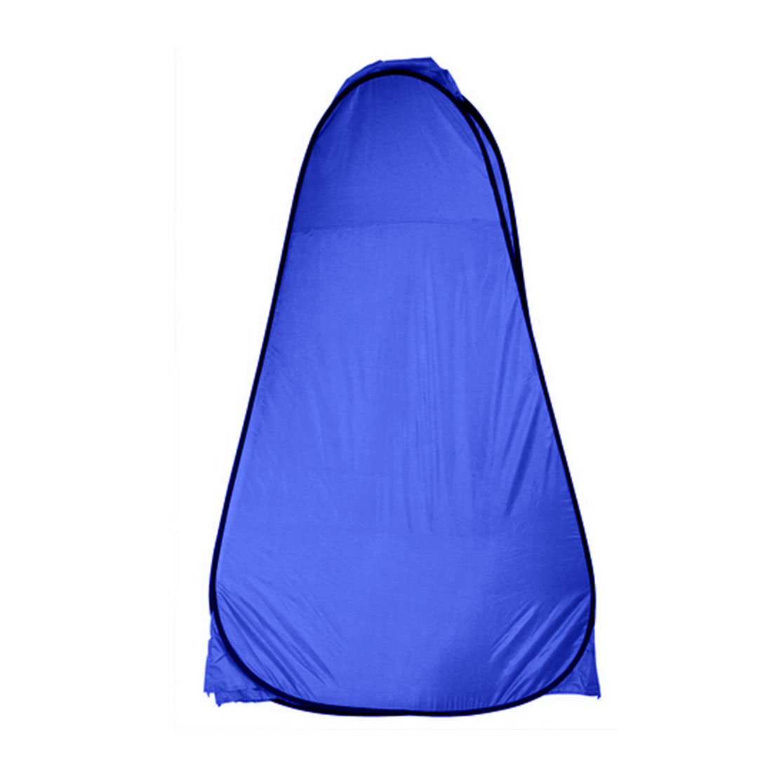 Pop Up Portable Camping Shower Tent & 20L Water Bag - blue
