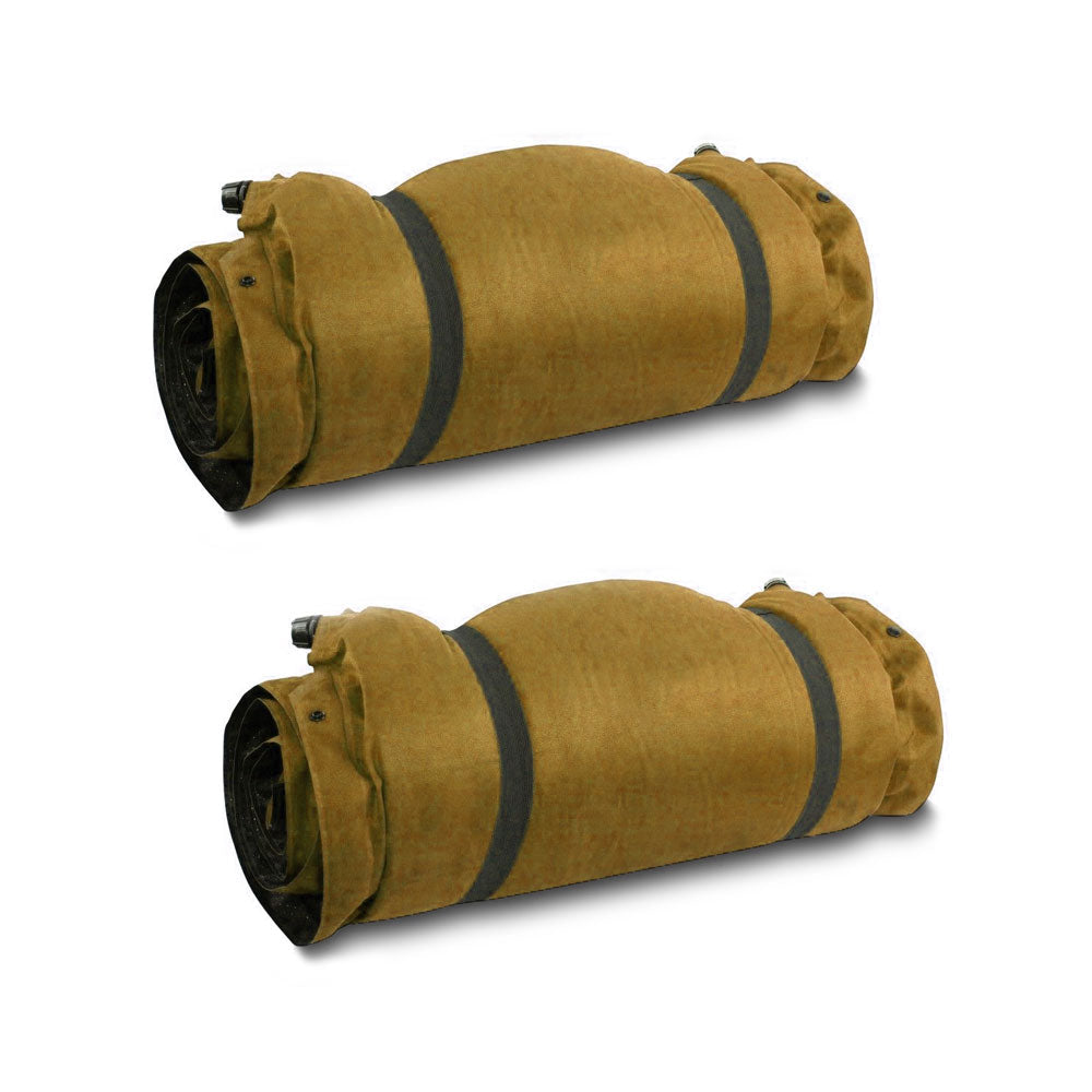 Double Self Inflating 8cm Mattress Joinable - Tan