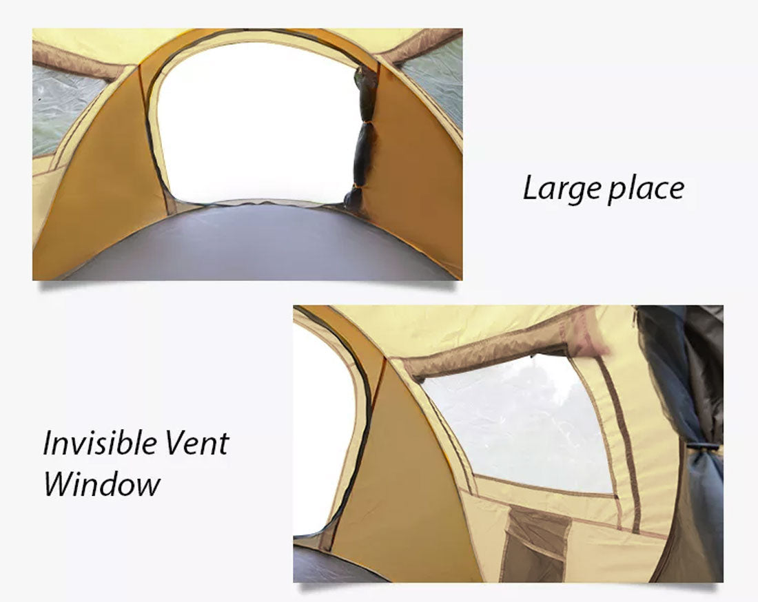 Instant Up Waterproof Camping Tent
