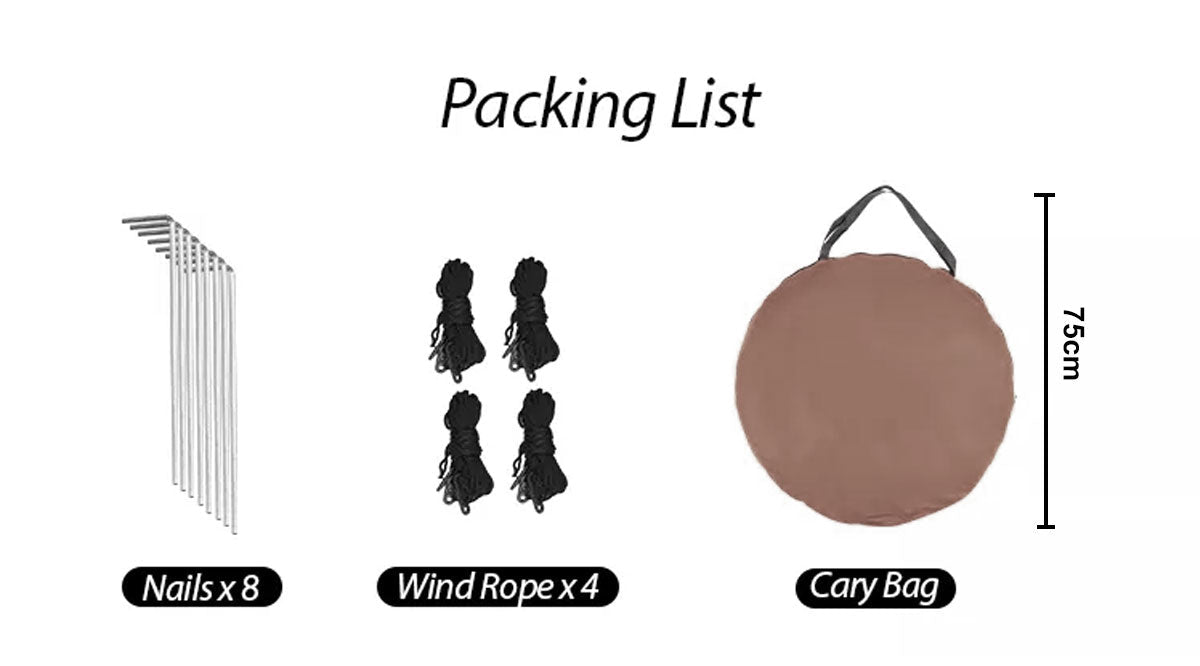 Instant Up Waterproof Camping Tent