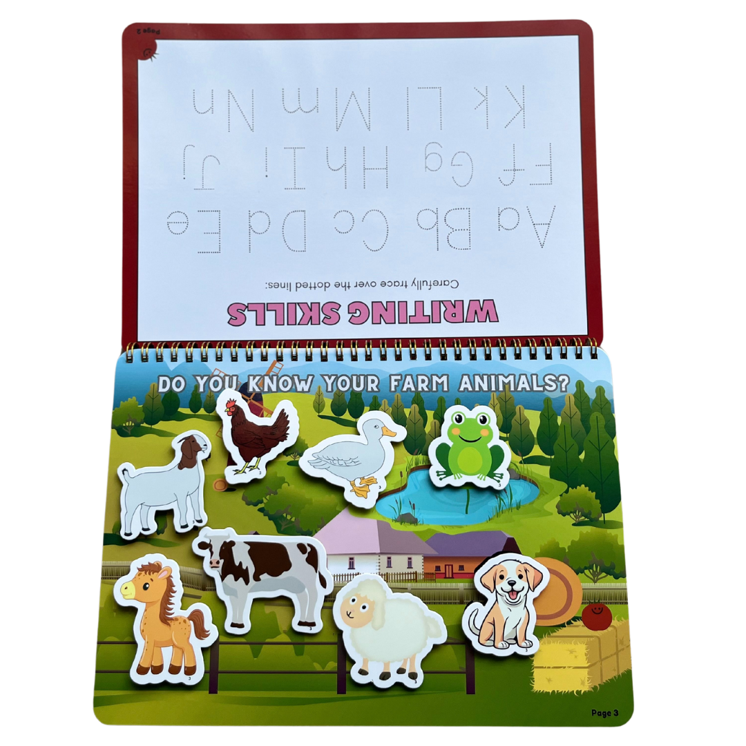 Tiny Walkers Busy & Quiet Books 1st Edition - Campsite kids