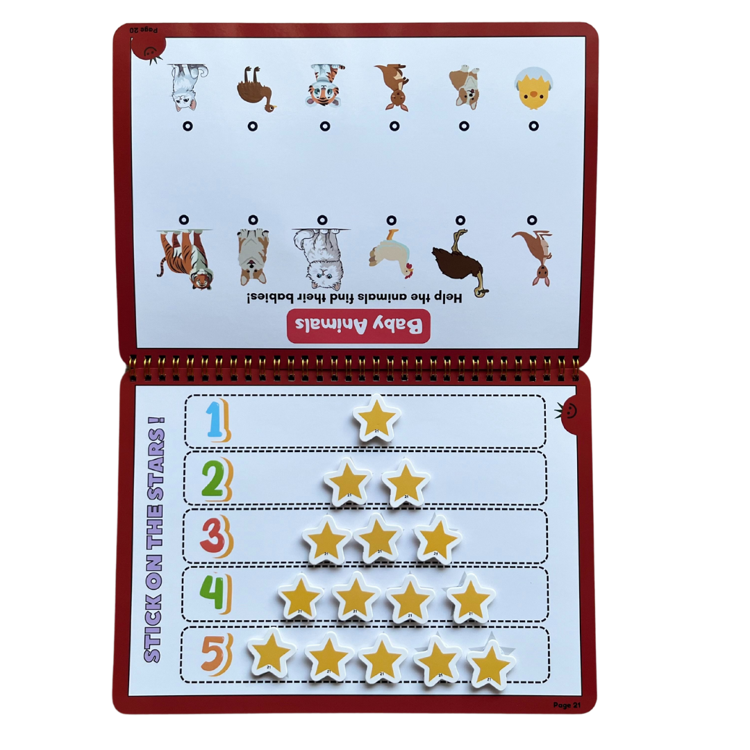 Tiny Walkers Busy & Quiet Books 1st Edition - Campsite kids