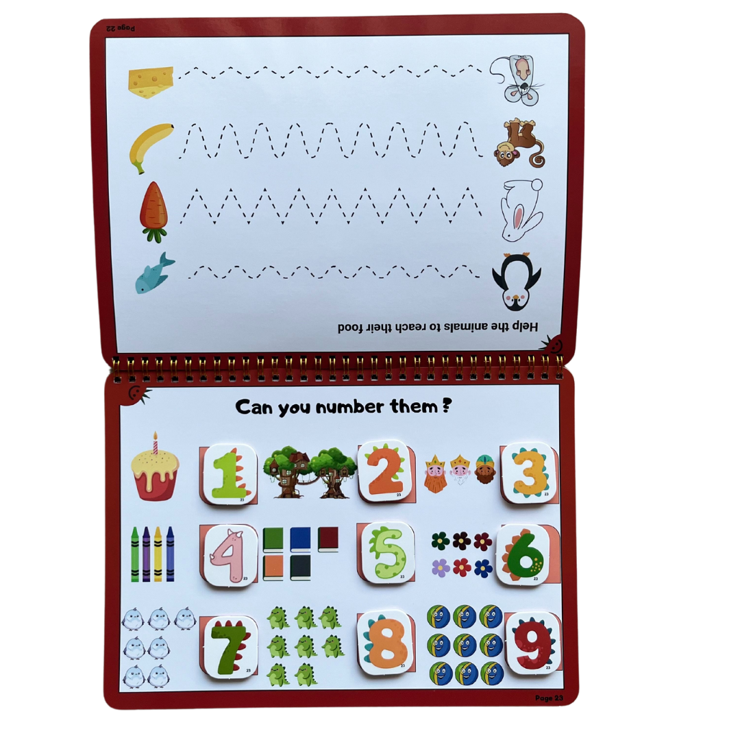 Tiny Walkers Busy & Quiet Books 1st Edition - Campsite kids