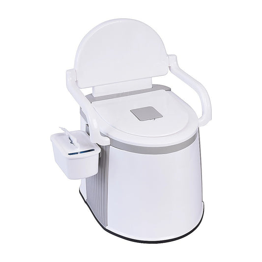 19L Camping Portable Toilet – White