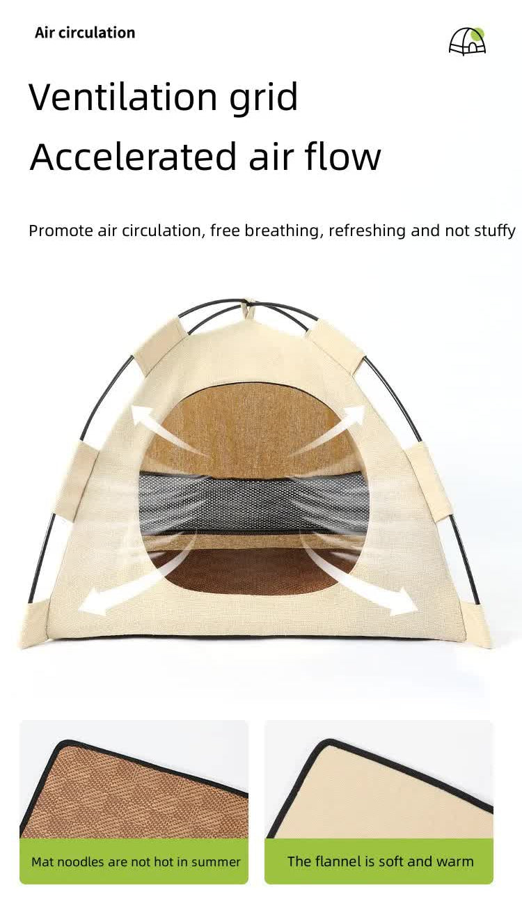 Pet Tent for small Pets - Pink M