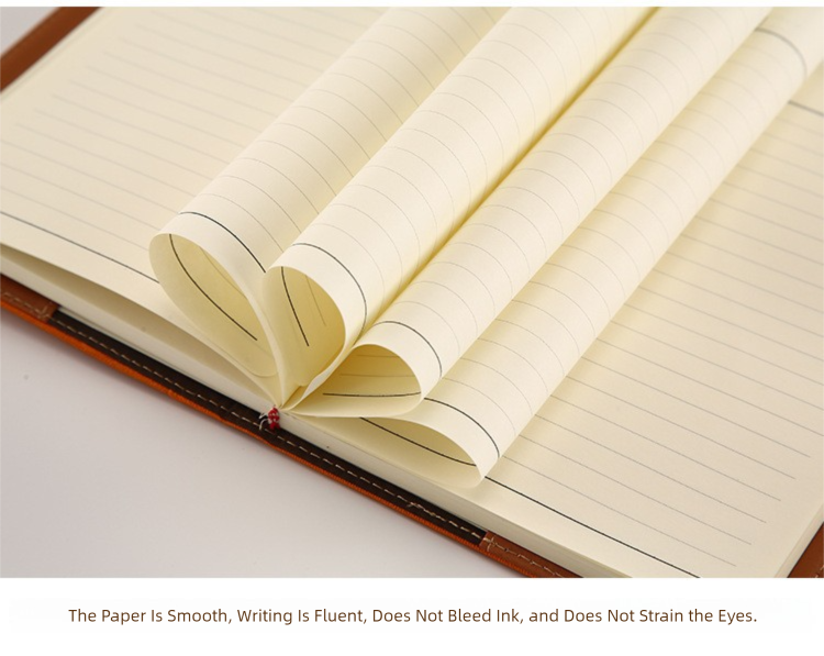 A5 Multi-Functional PU Leather Journal with Pockets - Black