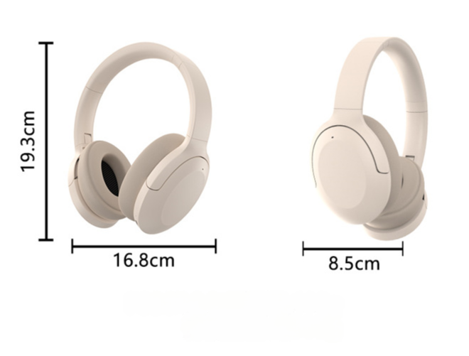 Foldable Bluetooth Wireless Headphones with Noise Cancellation