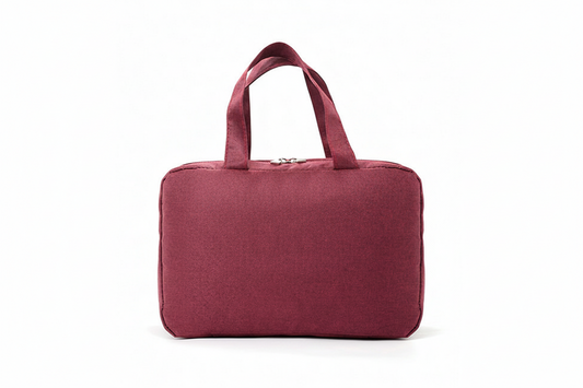 Camping & Travel Toiletry Bag - Waterproof - Wine Red