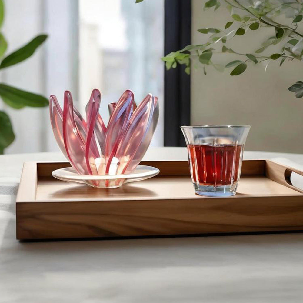 Pour Over Coffee Dripper - Orange (White Base)