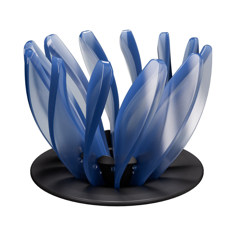 Pour Over Coffee Dripper - Blue (Black Base)