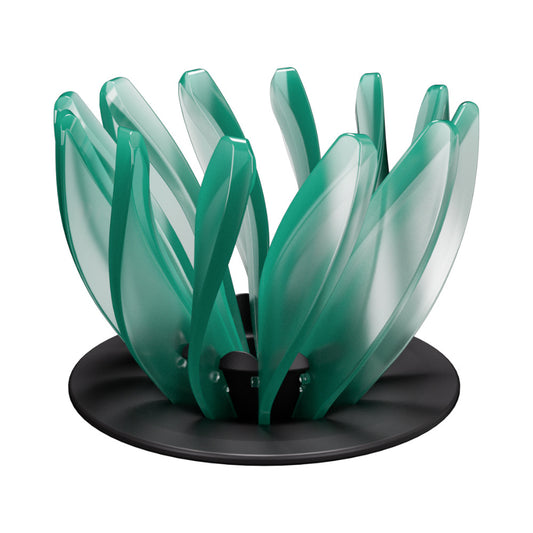 Pour Over Coffee Dripper - Green (Black Base)