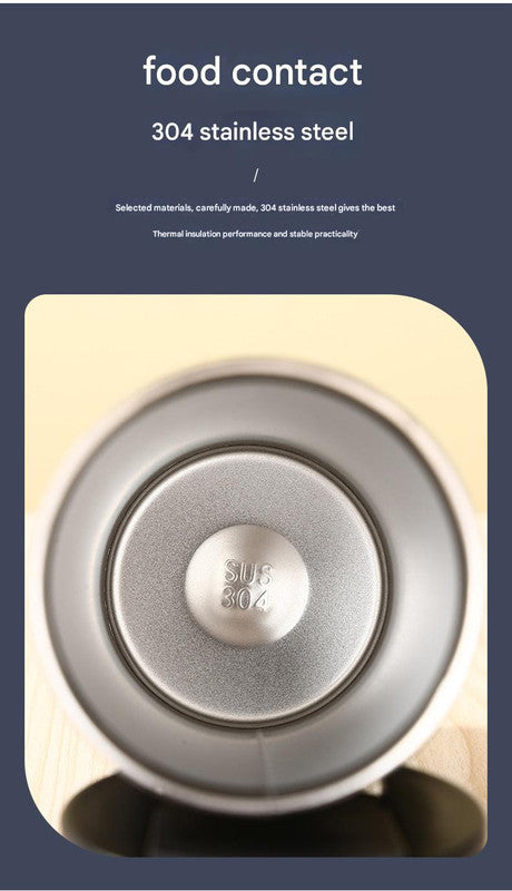 Travel Mugs - Insulated Stainless Steel Coffee Tumbler Set - WHITE