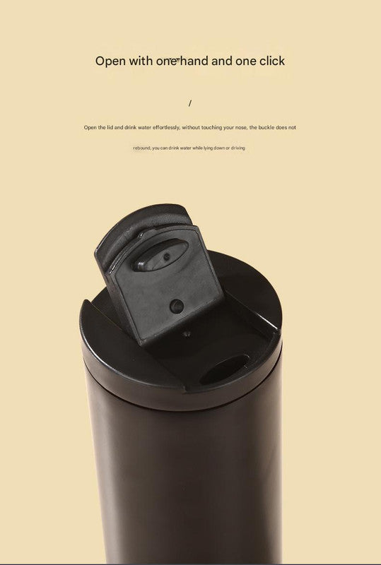 Travel Mugs - Insulated Stainless Steel Coffee Tumbler Set - WHITE