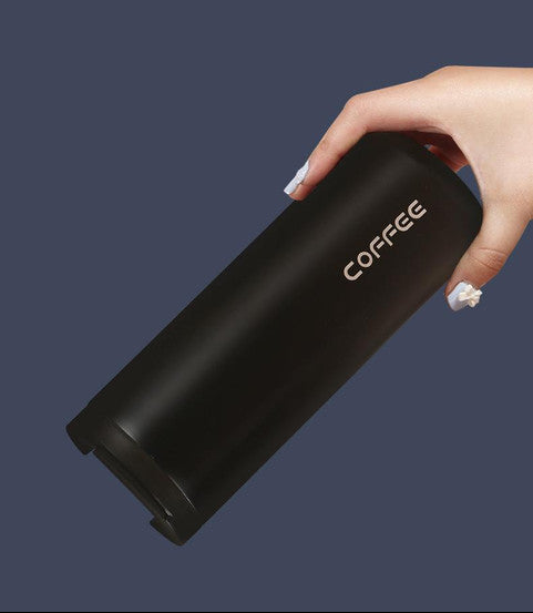 Travel Tumbler set - Insulated Stainless Steel - Metallic Blue