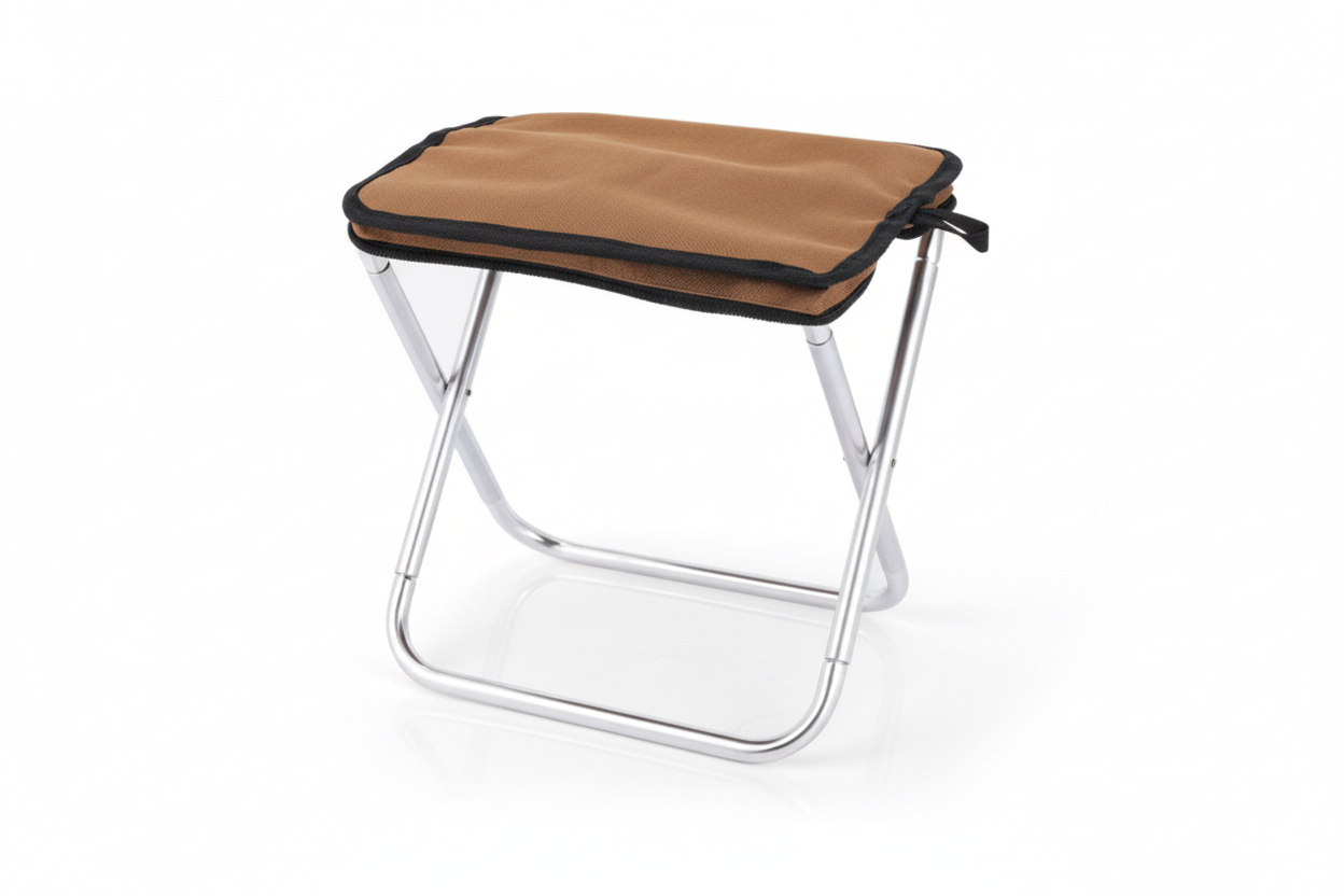 Outdoor Ultralight Folding Camping Chair - Brown