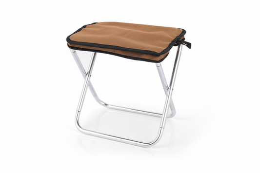 Outdoor Ultralight Folding Camping Chair - Brown
