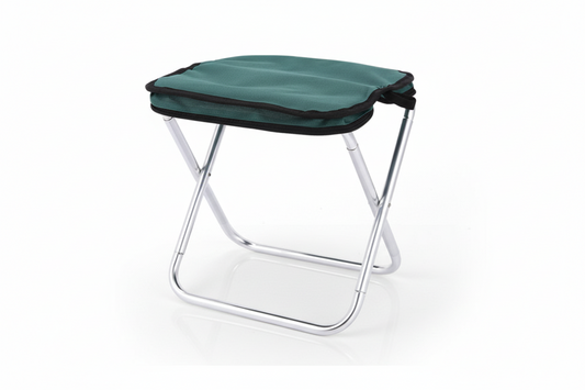 Outdoor Ultralight Folding Camping Chair - Dark Green