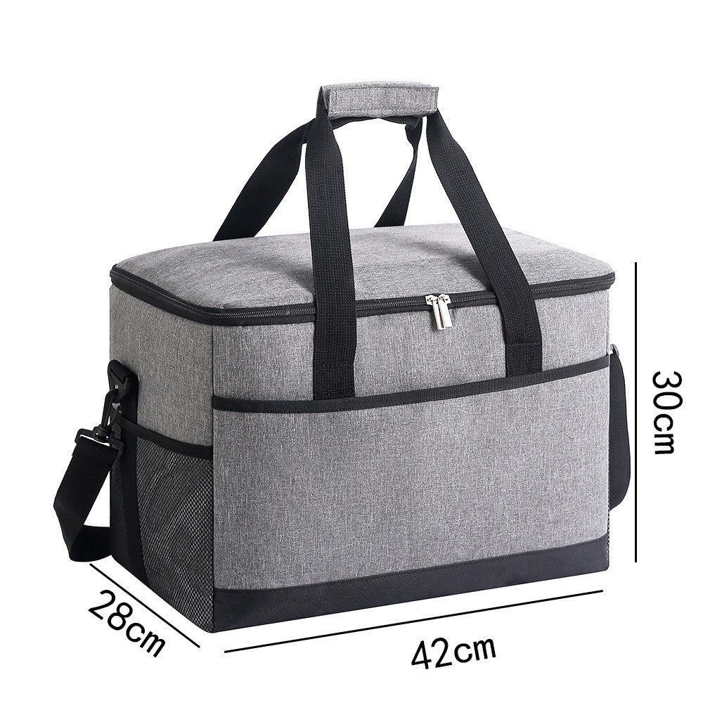 Insulated Soft Sided Heavy Duty 35L Cooler Bag - Grey