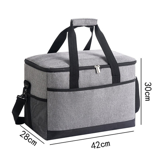 Insulated Soft Sided Heavy Duty 35L Cooler Bag - Grey