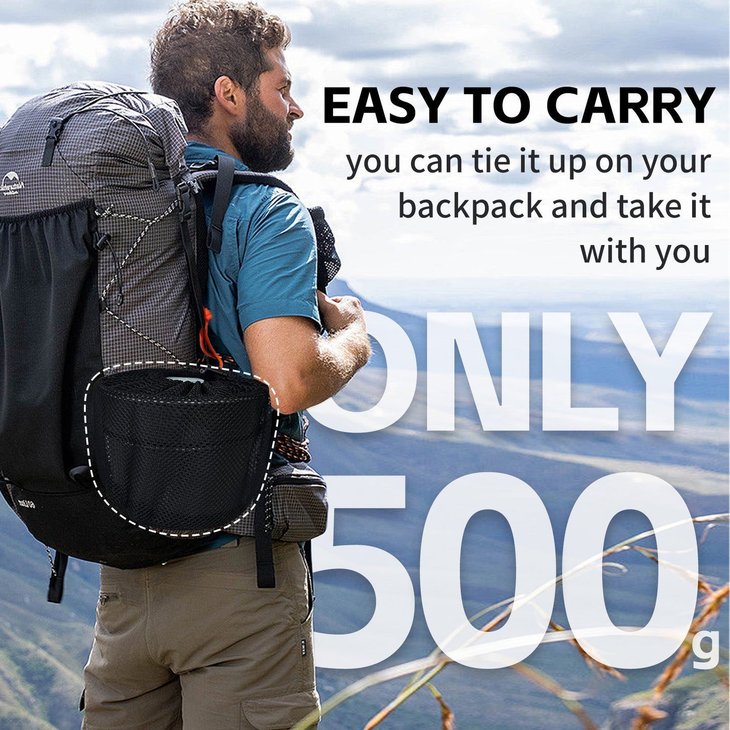 Camp Cooking Kit - Heat Resistant handles