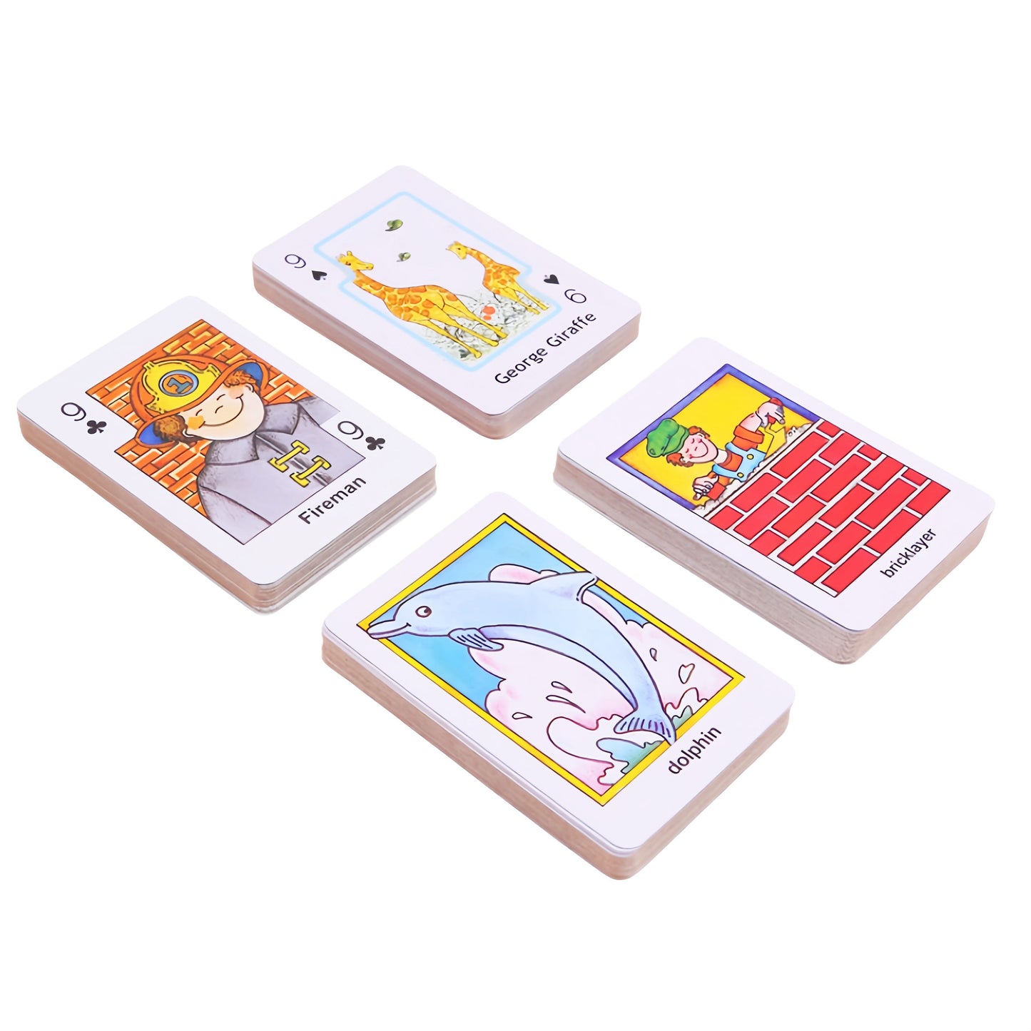 Camping kids card games - Fish plus 3
