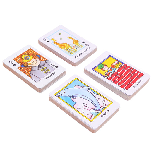Camping kids card games - Fish plus 3