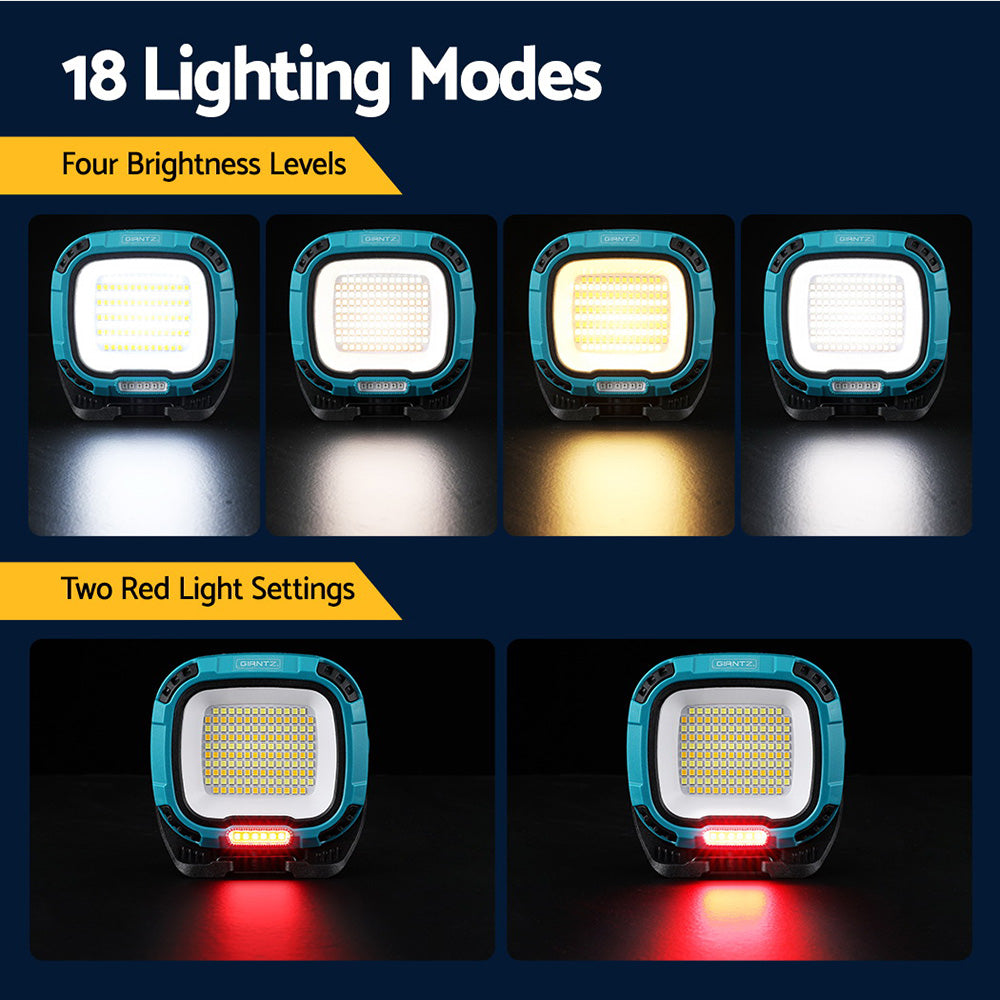 Magnetic Work Light Torch Rechargeable USB