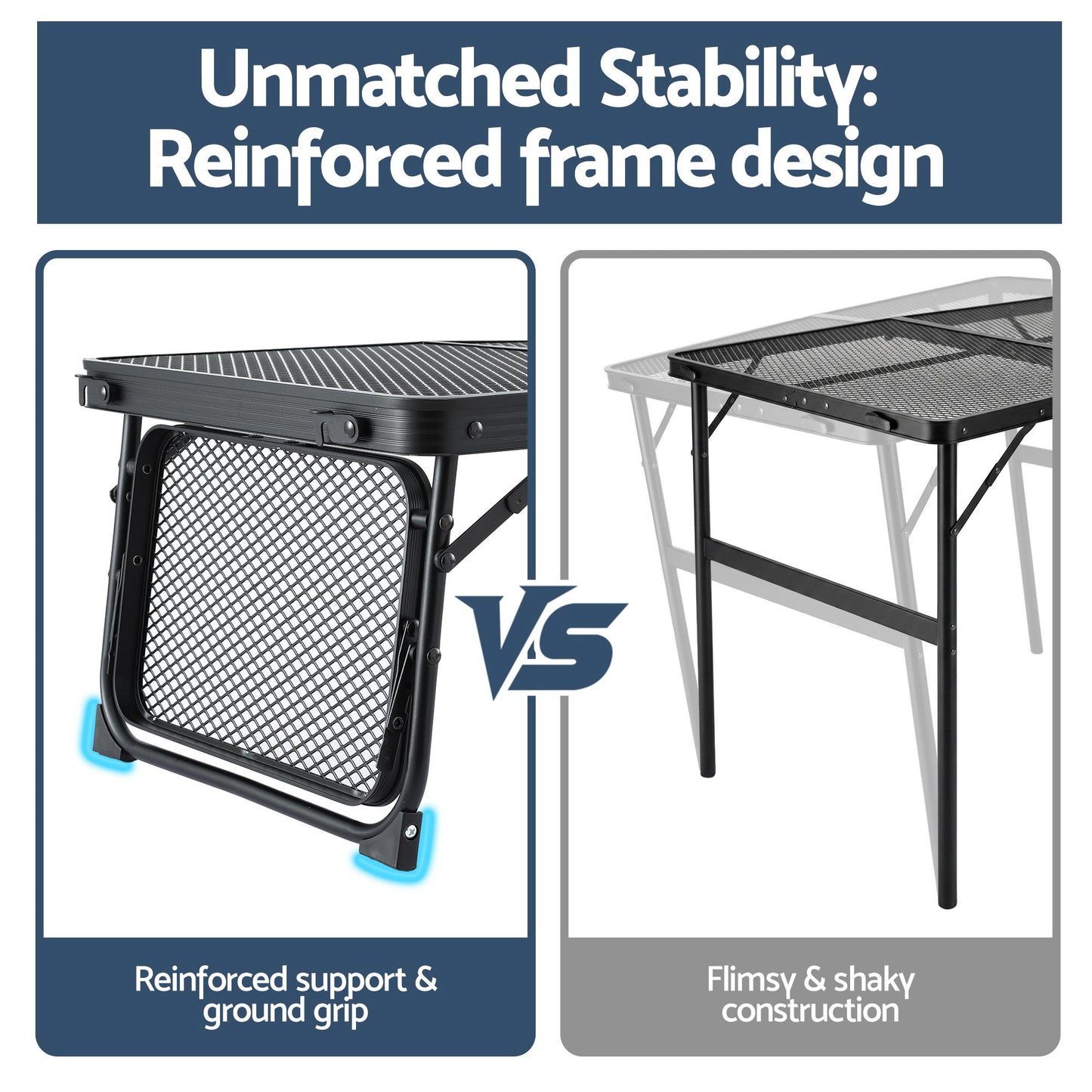 Camping Lightweight Mesh Table