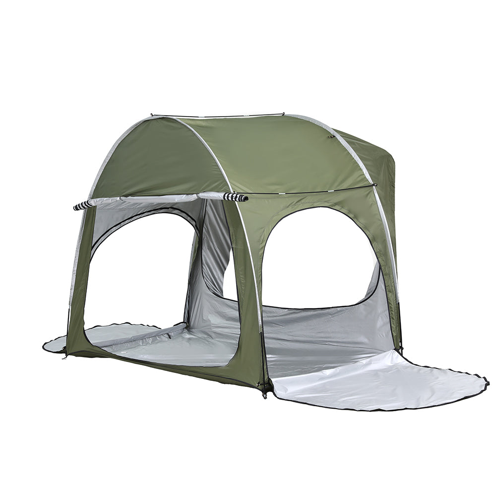 Camping Tent Car SUV Rear Hatchback - Green