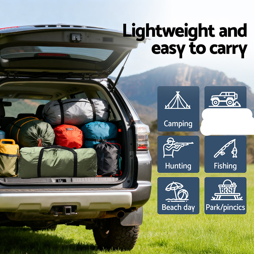 Camping Tent Car SUV Rear Hatchback - Green